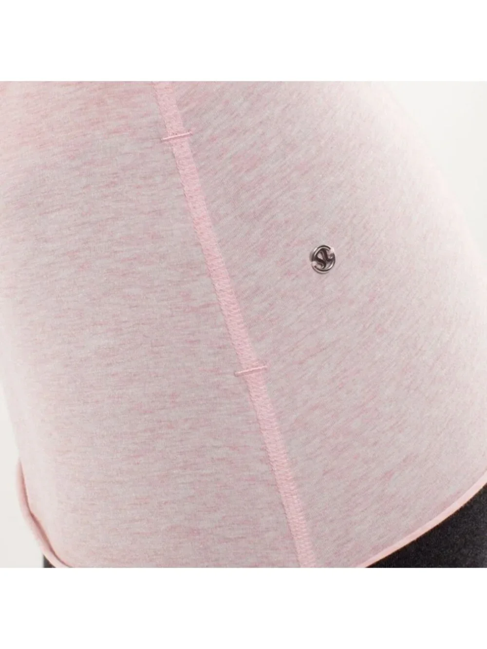 Lululemon My Mantra Long Sleeve Heathered Blush Quartz
